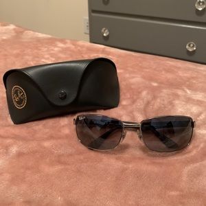 Rectangle Polarized Ray Bans: RB 3478